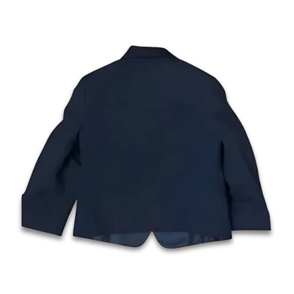 Nautica Formal Suit Jacket Single Button Notched Lapel Front Pocket Black 2T NWT - Picture 4 of 7